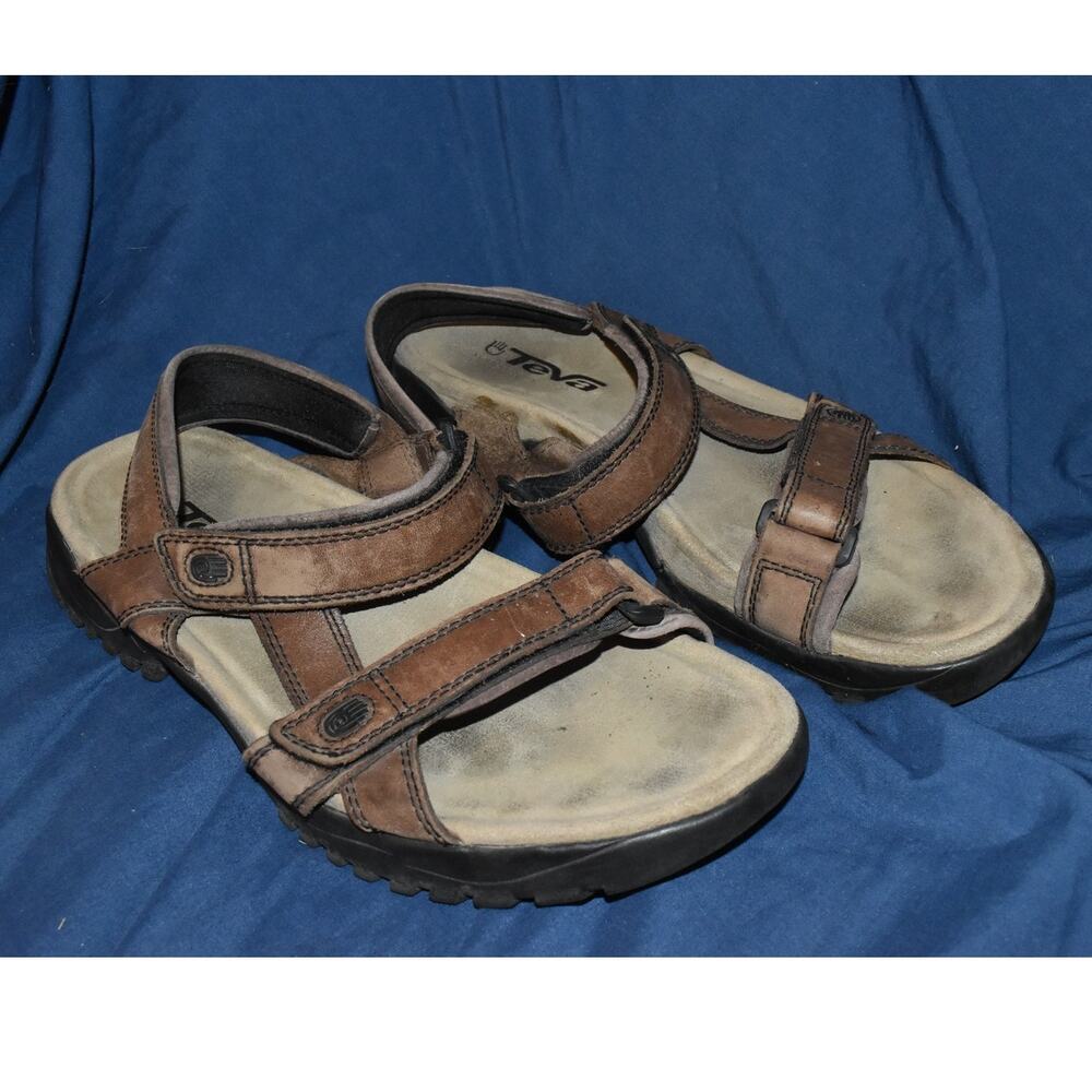 Teva Sandals Men's 13 Hiking Outdoor Strap Open Toe Tan #6591